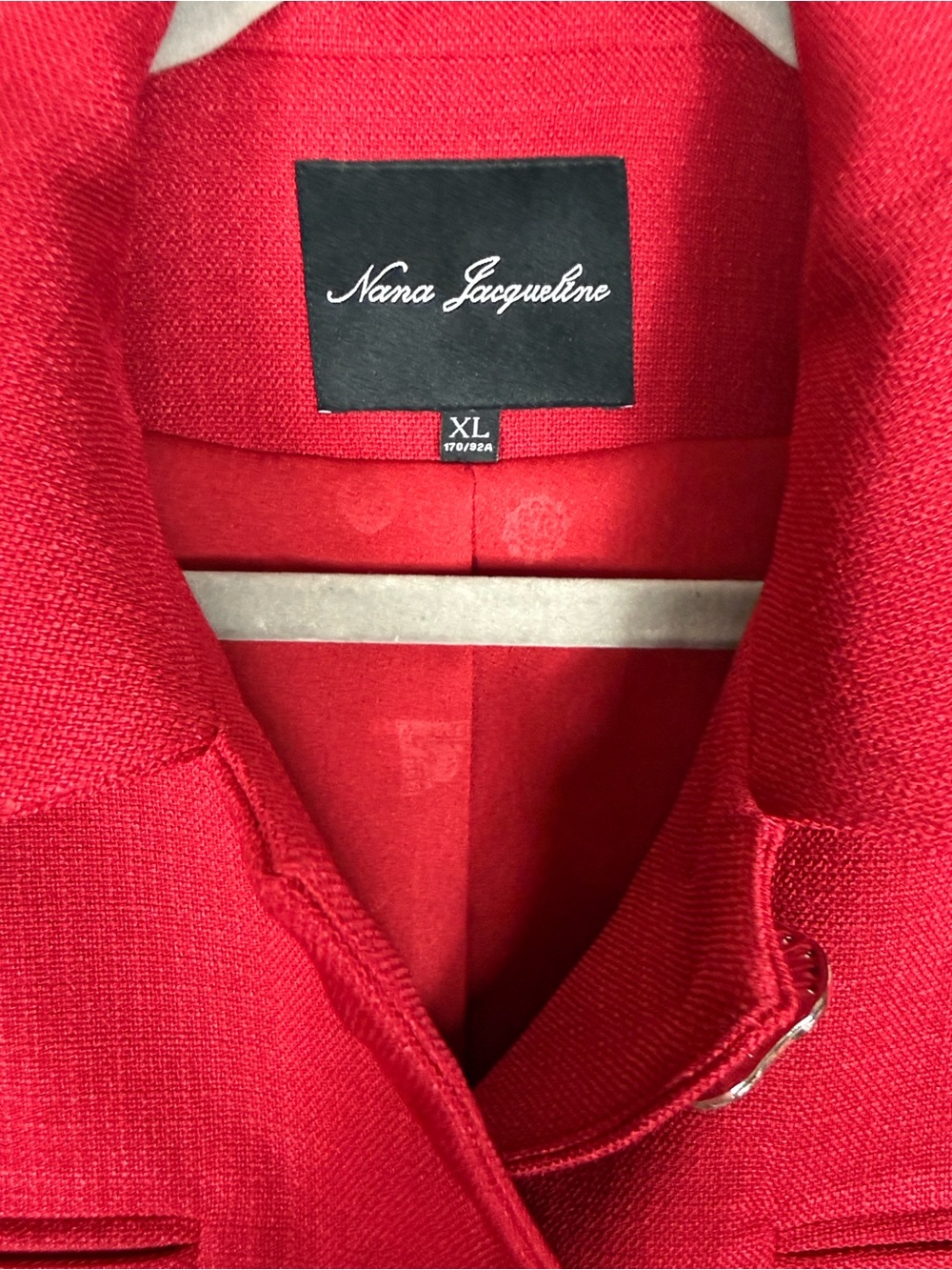 Nana Jacqueline Vanessa Blazer in Red - Picture 5 of 11